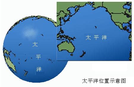 太平洋地图图片