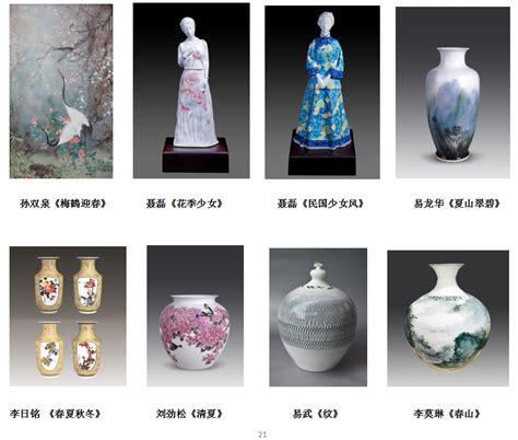 2018年5月份，醴陵窑文化研究中心的作品在广州参加“中国当代工艺美术双年展评选”_富钰文化