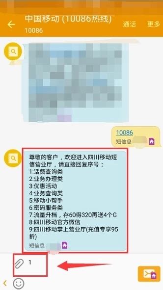 中国移动常用短信查询代码_360新知