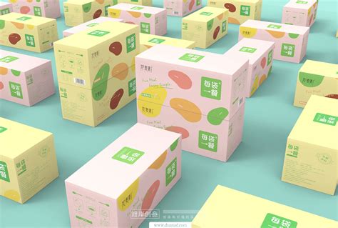 西安饭庄粽子礼盒包装-品客品牌设计案例展示-一品威客网