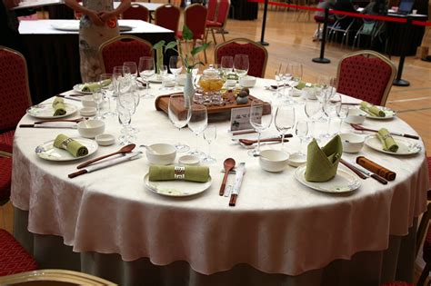 中式宴会摆台-商用餐饮桌上餐具用品-陕西大明厨具