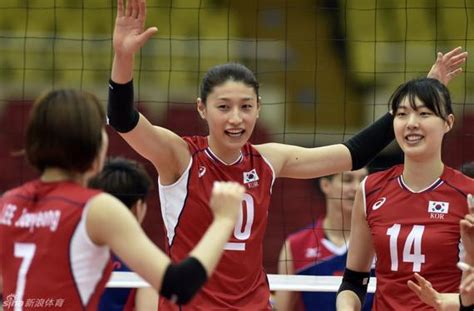 韩国女排3比2力挫日本队晋级八强_京报网