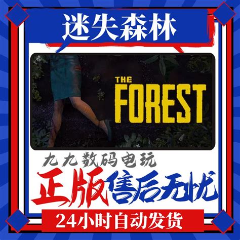 迷失森林STEAM正版 The Forest 森林 PC中文 生存恐怖游戏-淘宝网
