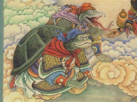 上古神话中的六种神龟，第3种是大禹坐骑，第1种可以跟青龙叫板|青龙|龟|玄武_新浪新闻