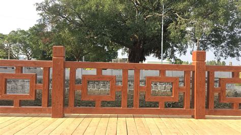 福建仿木栏杆 公园河道围栏水泥仿木护栏 园林景观防护栏围墙栅栏|价格|厂家|多少钱-全球塑胶网