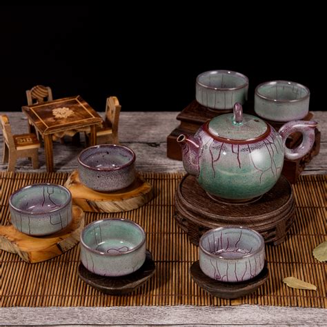 钧瓷茶壶钧瓷茶具家居图片 钧瓷茶壶钧瓷茶具家居图片