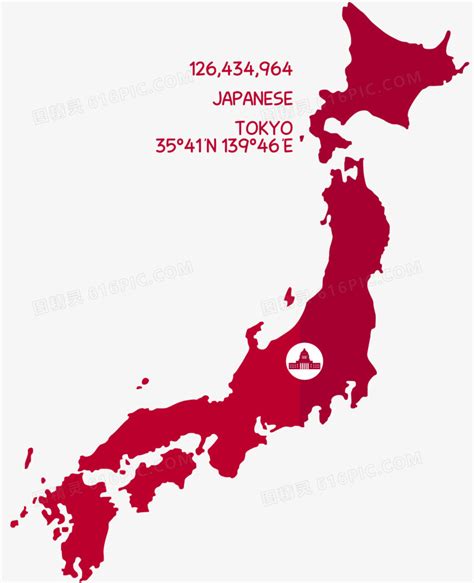 日本地图全图图片