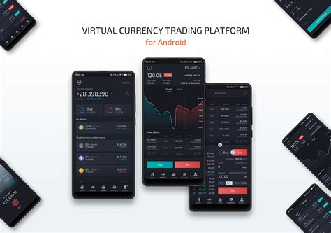 区块链虚拟货币交易App|UI|APP界面|碧空 - 原创作品 - 站酷 (ZCOOL)