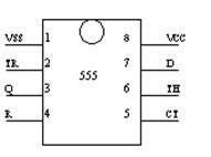 555定时器引脚图及功能-百度经验