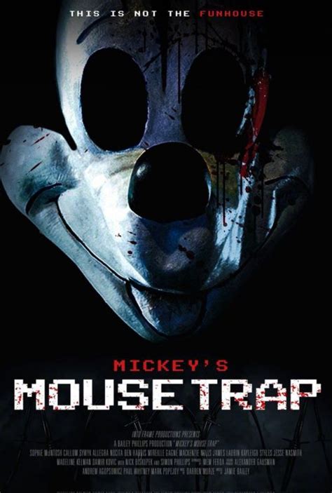 米老鼠恐怖片《米奇捕鼠器》发海报预告，今年3月北美上映_国际&好莱坞_电影界