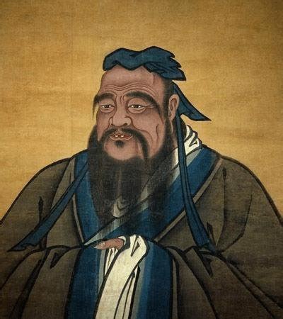 孔子在梦中与老子对话，儒家与道家思想的碰撞
