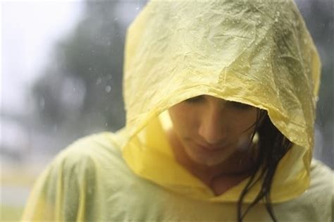 淋雨非主流头像