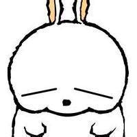 qq流氓兔头像,韩国卡通萌星眯着眼的流氓兔qq头像_卡通头像_520头像网