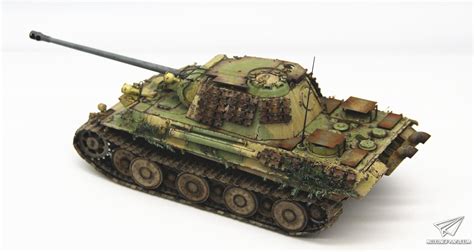 1/35豹式坦克D型雪地涂装_静态模型爱好者--致力于打造最全的模型评测网站