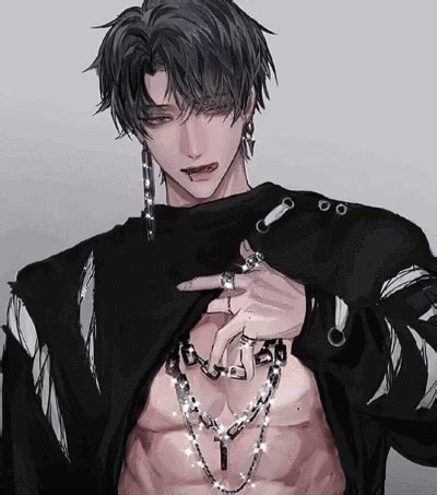 非主流男生头像闪图