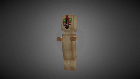 SCP-173 Minecraft - Download Free 3D model by ThatJamGuy [12301d7 ...
