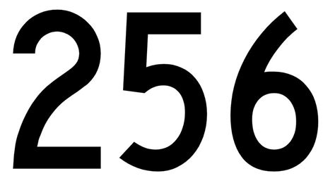 256 — двести пятьдесят шесть. натуральное четное число. регулярное ...