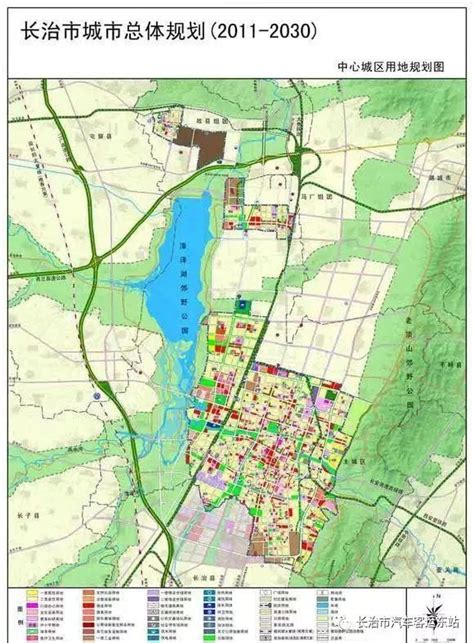 长治城郊合并“潞州区”后最新规划调整图！_城市