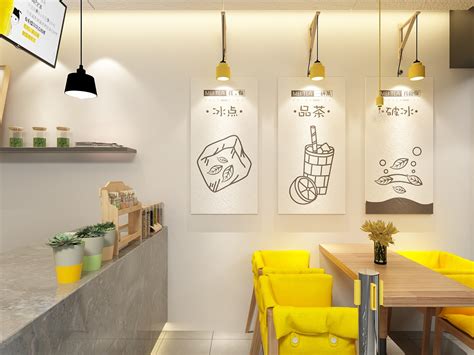 COLOBABA 混合茶饮店设计|空间|室内设计|TAO空间设计 - 原创作品 - 站酷 (ZCOOL)