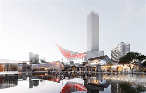 顺德华侨城欢乐海岸PLUS商业综合体 规划建筑设计 / LLA建筑设计 | 特来设计