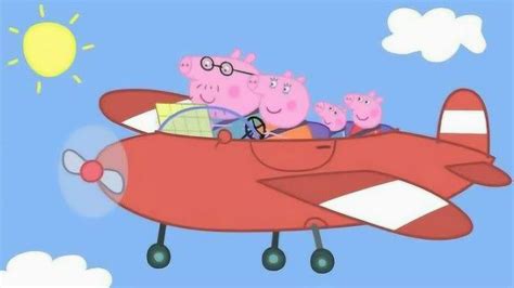 小猪佩奇做飞机粉红小猪妹飞上天_高清1080P在线观看平台_腾讯视频