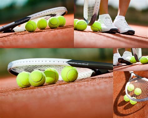 运动网球与球拍拍摄高清图片 - 爱图网设计图片素材下载