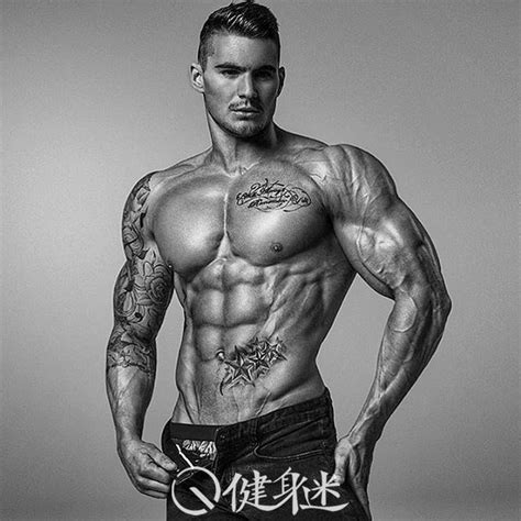 英国肌肉健身男模Dickerson Ross 世界顶级健身男模 DickersonRoss 肌肉男模 健身迷网