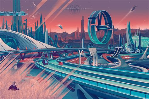 《明日世界》曝光新概念图 未来城市科技感十足|影片|片中_凤凰娱乐