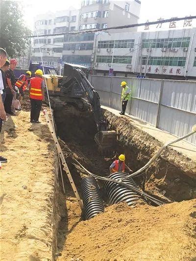 南阳城区排水管网改造 这个地方将告别排水难