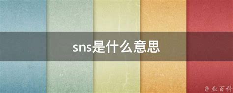 sns是什么意思网络语（SNS营销 | 跨境电商必备神器） | 说明书网