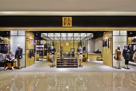 中国常州P.S.FA 服装店设计 – 米尚丽零售设计网-店面设计丨办公室设计丨餐厅设计丨SI设计丨VI设计