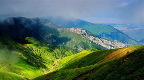 自然景观 草原 高山 云雾 风景大片壁纸自然景观壁纸图片_桌面壁纸图片_壁纸下载-元气壁纸