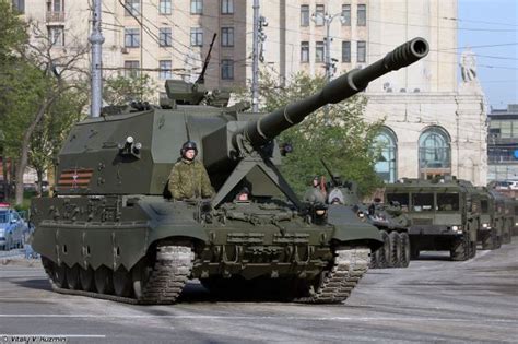 现实中的天启坦克：俄罗斯联盟152毫米双管自行火炮