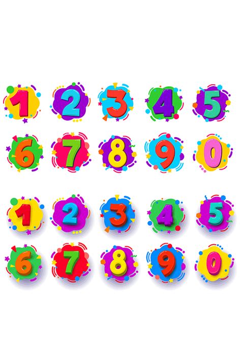 0到9彩色数字复制1到10的彩色数字复制2022已更新今日图集