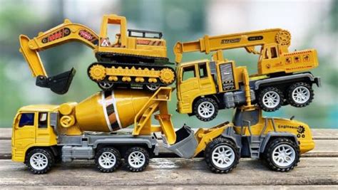 儿童工程车玩具：一起来认识翻斗车、水泥罐车、挖掘机，儿童认知_少儿_动画片大全_腾讯视频