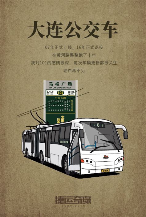 捷运奇缘-我的大连公交车记忆全图|插画|商业插画|画仝 - 原创作品 - 站酷 (ZCOOL)
