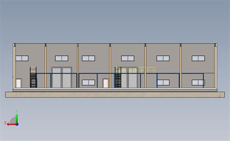 厂房设计_内江市某电气公司9740平米五层框架厂房全套建筑设计CAD图纸_工业建筑_土木在线