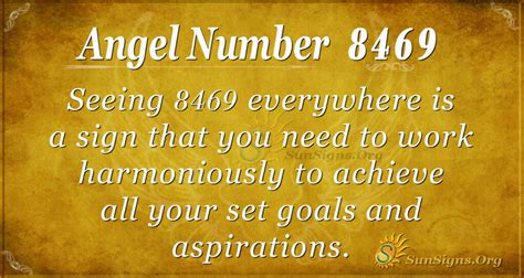 Angel Number 8469 Meaning: Success Demands More - SunSigns.Org