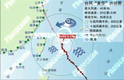 台风“麦莎”路径图解(组图)-搜狐新闻中心