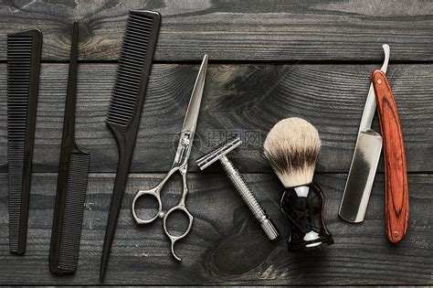 老式理发店工具旧的木制背景高清图片下载-正版图片300380521-摄图网