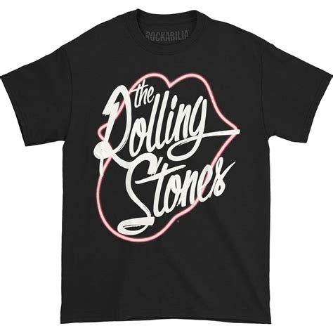 Rolling Stones Neon Lips T-shirt 246929 | Rockabilia Merch Store