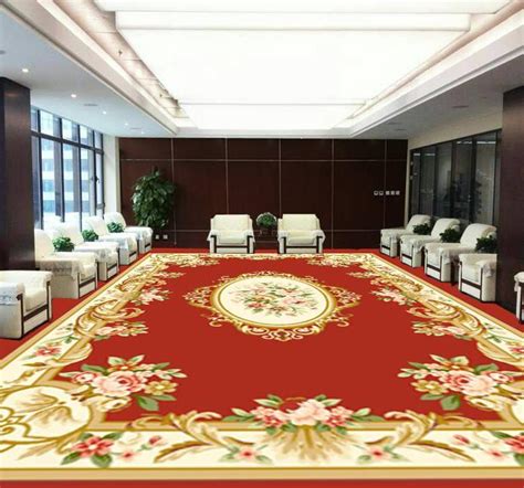 地毯旗舰店展厅装修设计案例效果图_岚禾装饰设计