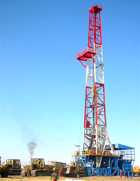3000米撬装钻机-南阳二机石油钻机配件分公司