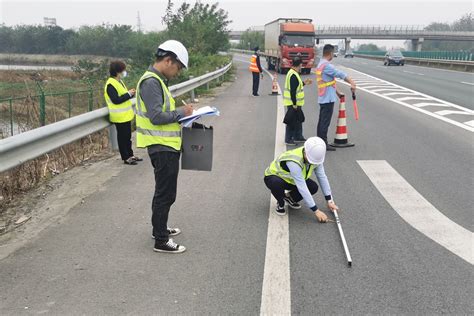 楚晟科公司圆满完成首个高速公路竣工外业检测工作-集团动态- 汉江国投