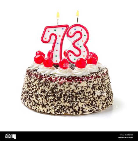 73. Geburtstag Bild Happy Birthday mit Ballons - Geburtstagssprüche-Welt