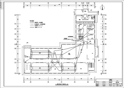 综合布线系统图_AutoCAD 2000_模型图纸下载 – 懒石网