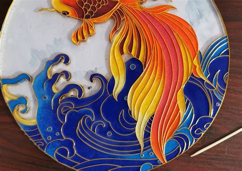 工艺画图片
