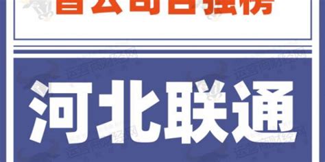 河北联通荣获好成绩：位居“2022运营商省公司百强榜”第34名！_手机新浪网