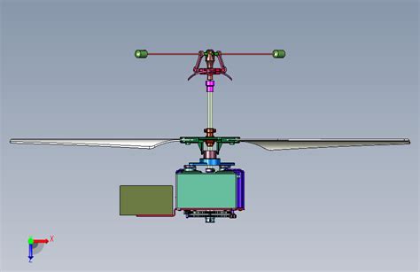 一种涵道螺旋桨推力共轴双旋翼直升机的制作方法