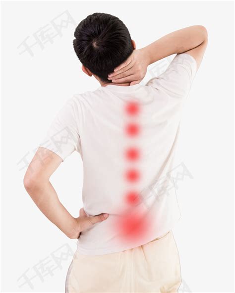 男性疼痛腰疼背疼受伤素材图片免费下载-千库网